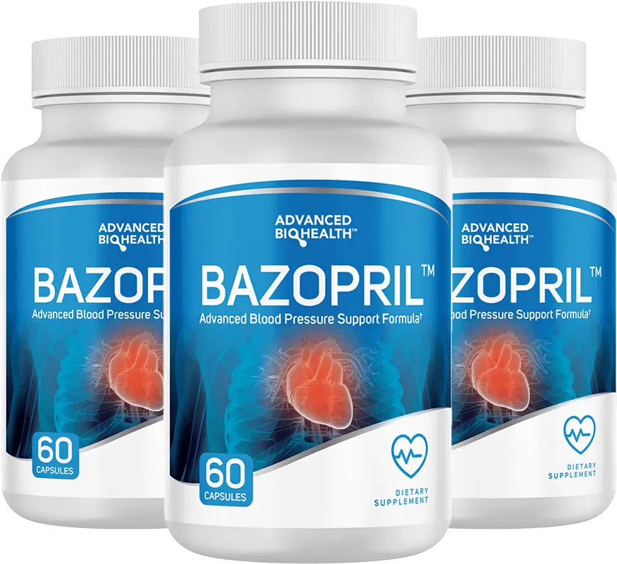 Bazopril 3 bottles